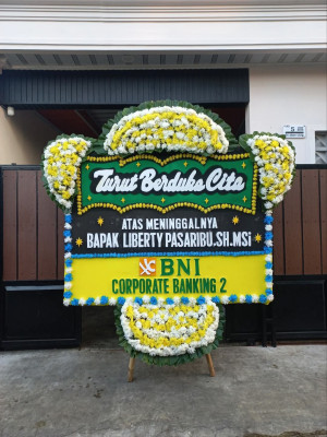 Papan Bunga Duka di Kemusu