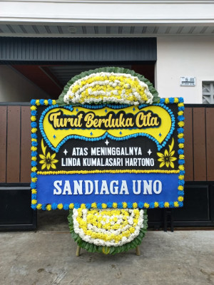 Papan Bunga Duka di Kemusu
