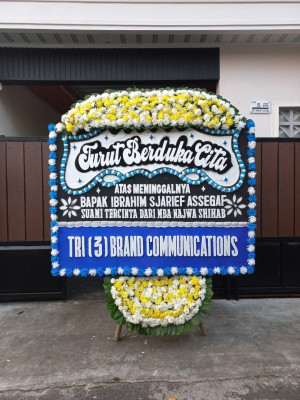 Papan Bunga Duka di Kemusu